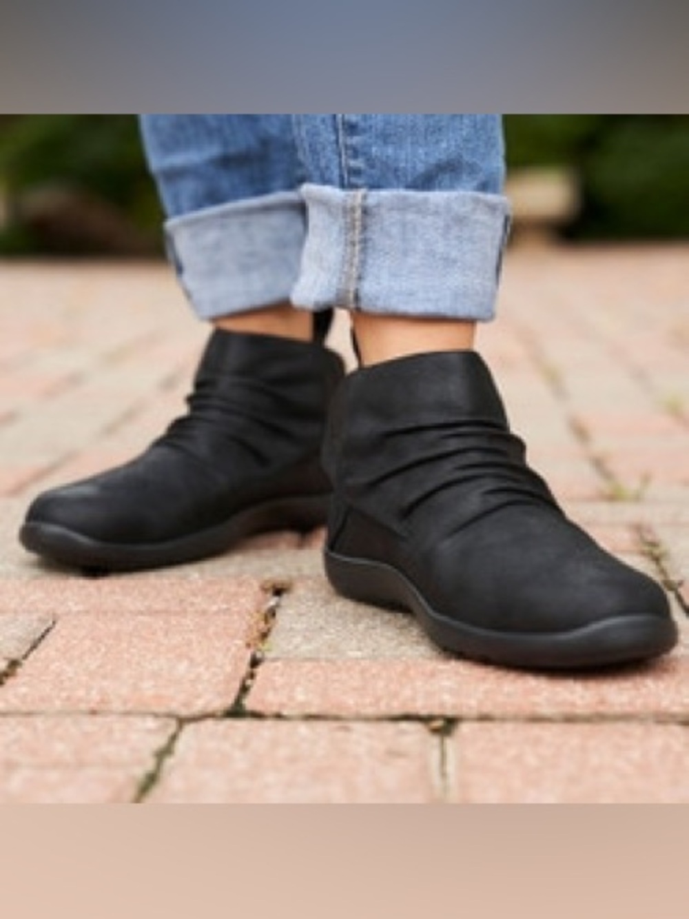 Anodyne‎ Women’s no. 91 Casual Booties Boots Black Size 7.5M